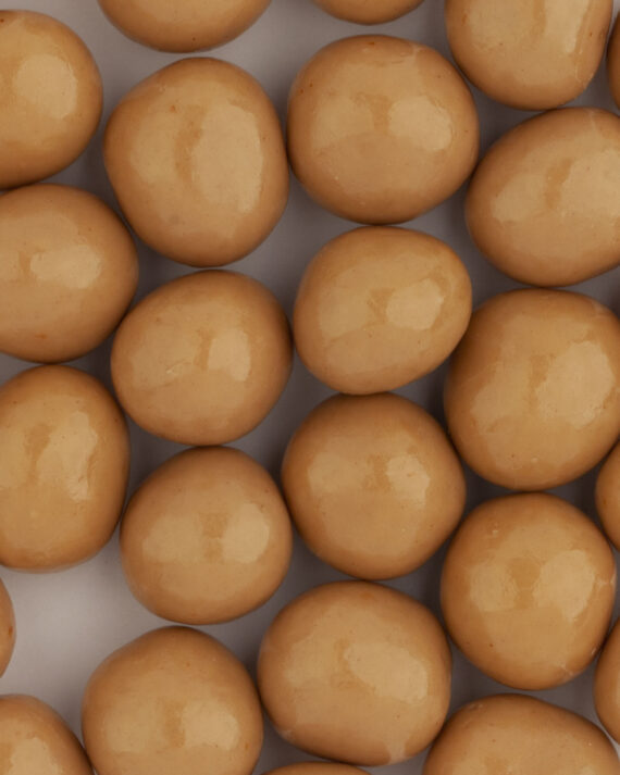 Noisettes Enrobées Au Chocolat Blanc Caramelisées