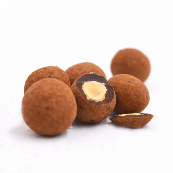 Noisettes Enrobées Au Cacao